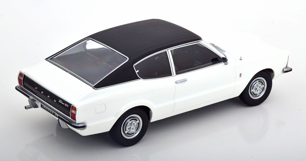 Ford England Taunus L Coupe 1971 white/black 1:18 KK Scale