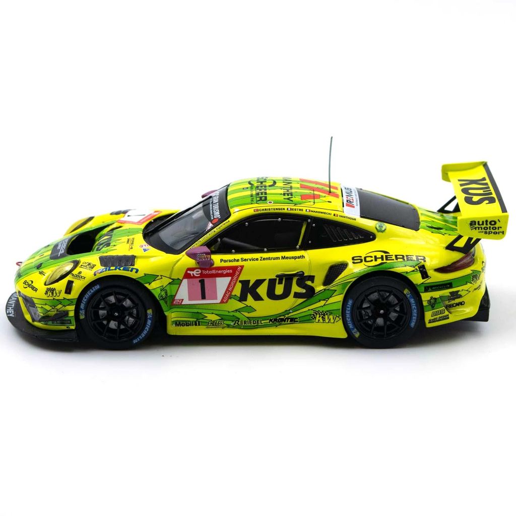 Porsche 911 GT3 R #1 Manthey-Racing 24H Nürburgring 2022 1:43 Ixo Models