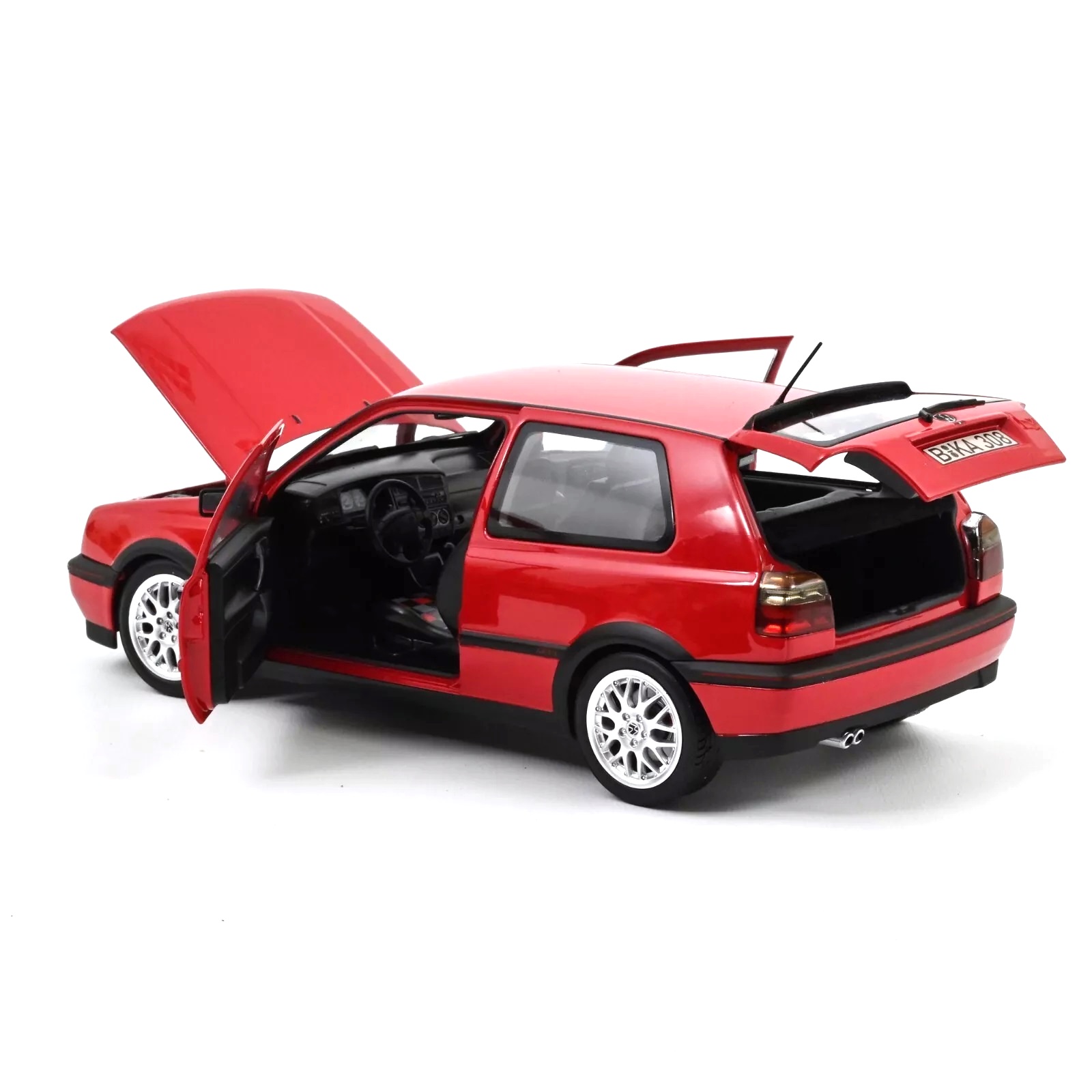 Volkswagen Golf III GTI 20th Anniversary Edition 1996 flash red 1:18 Norev