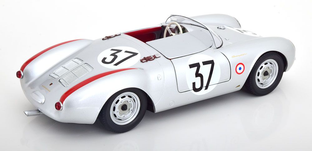 Porsche 550 RS Spider 1.5L Team Porsche KG #37 Polensky/von Frankenberg 24H Le Mans 1955 1:12 KK Scale