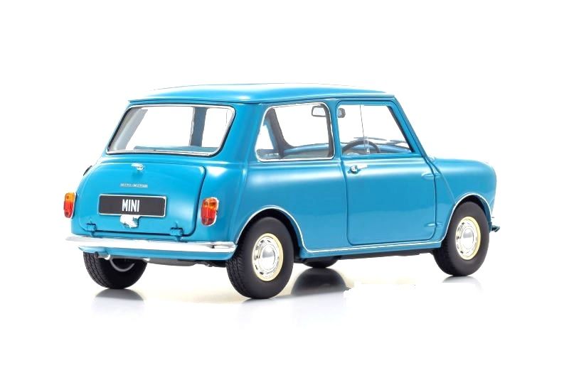 Morris Mini Minor 1964 clipper blue 1:18 Kyosho