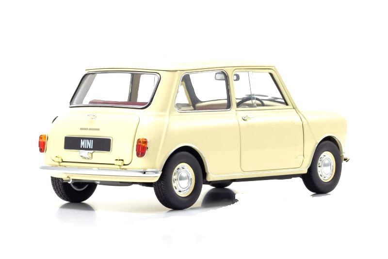 Morris Mini Minor 1964 old english white 1:18 Kyosho
