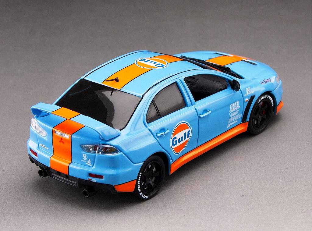 Mitsubishi Lancer Evolution X Gulf 1:43 Vitesse