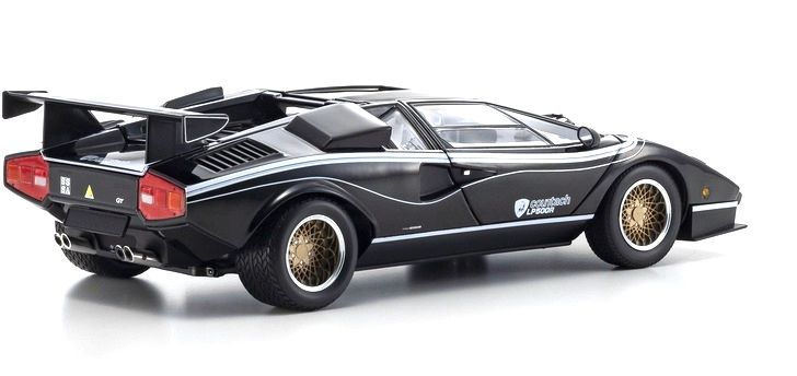 Lamborghini Countach LP5000 Quattrovalvole 1982 black/white 1:18 Kyosho