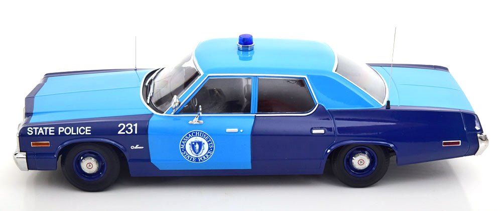 Dodge Monaco 1974 Massachusetts State Police 1:18 KK Scale