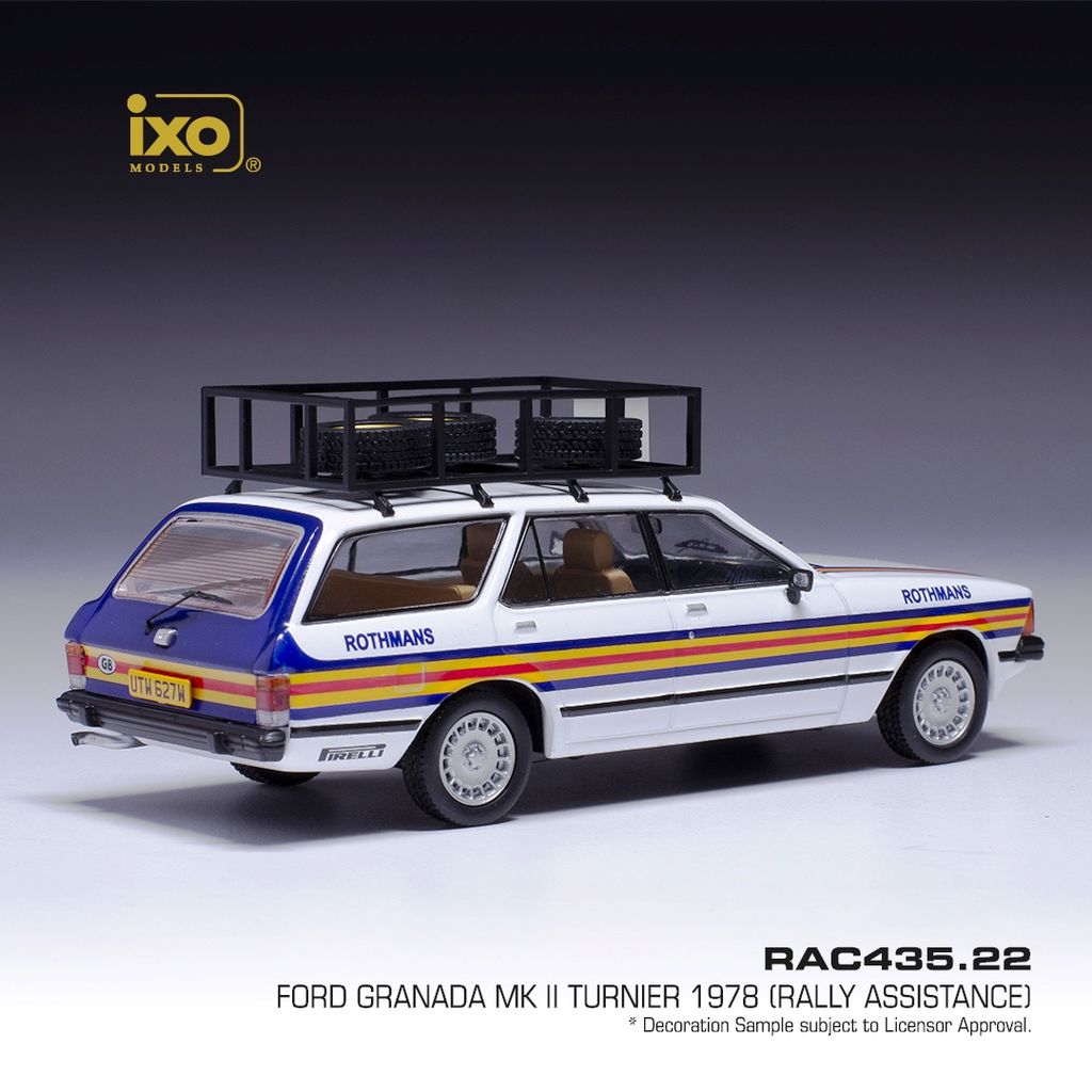 Ford Granada MK II Turnier Rothmans 1978 Rally Assistance 1:43 Ixo Models
