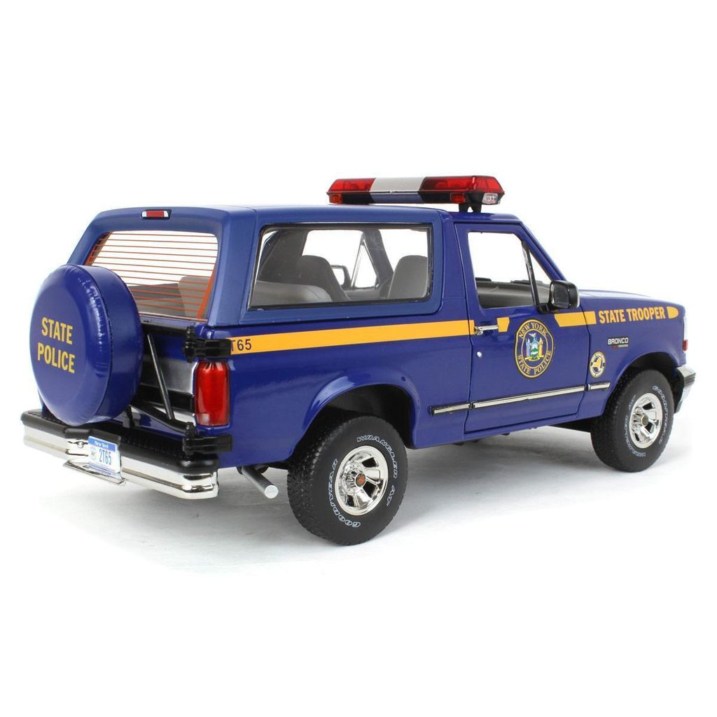 Ford Bronco XLT New York State Police 1996 1:18 Greenlight