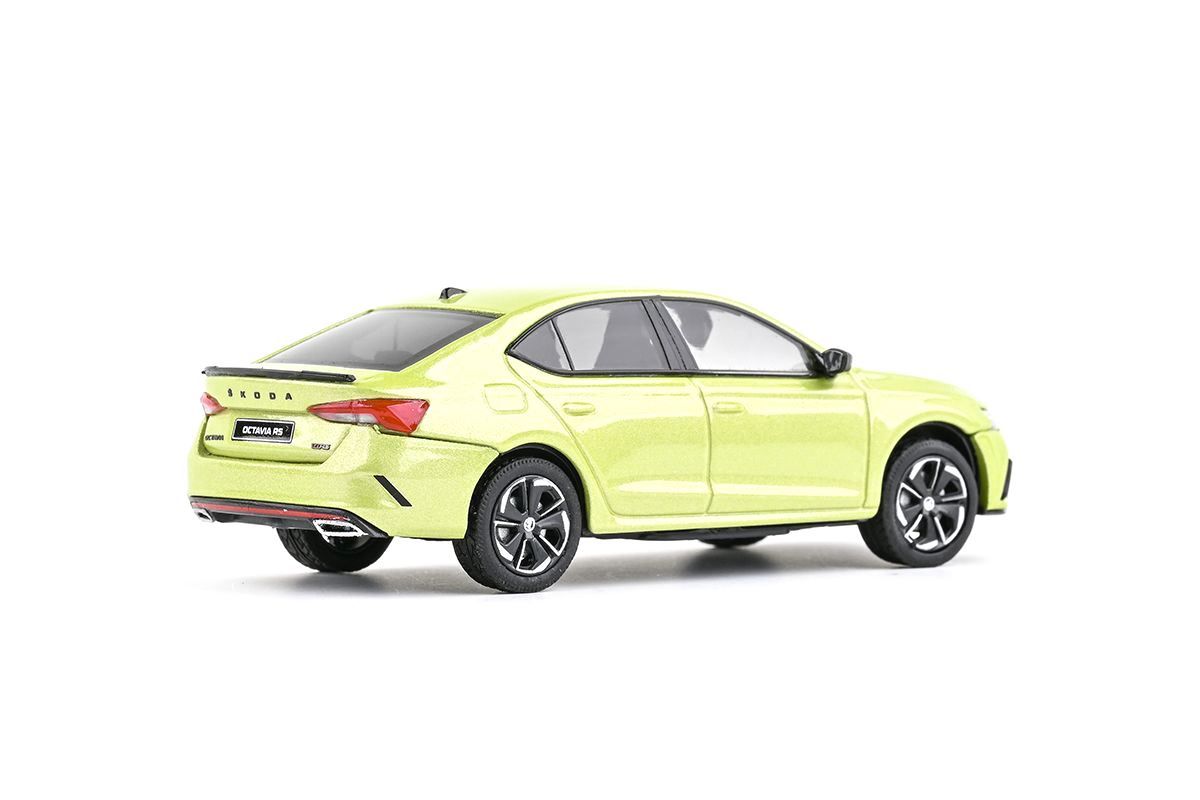Škoda Octavia IV RS 2020 zelená pistachio metalíza 1:43 Abrex