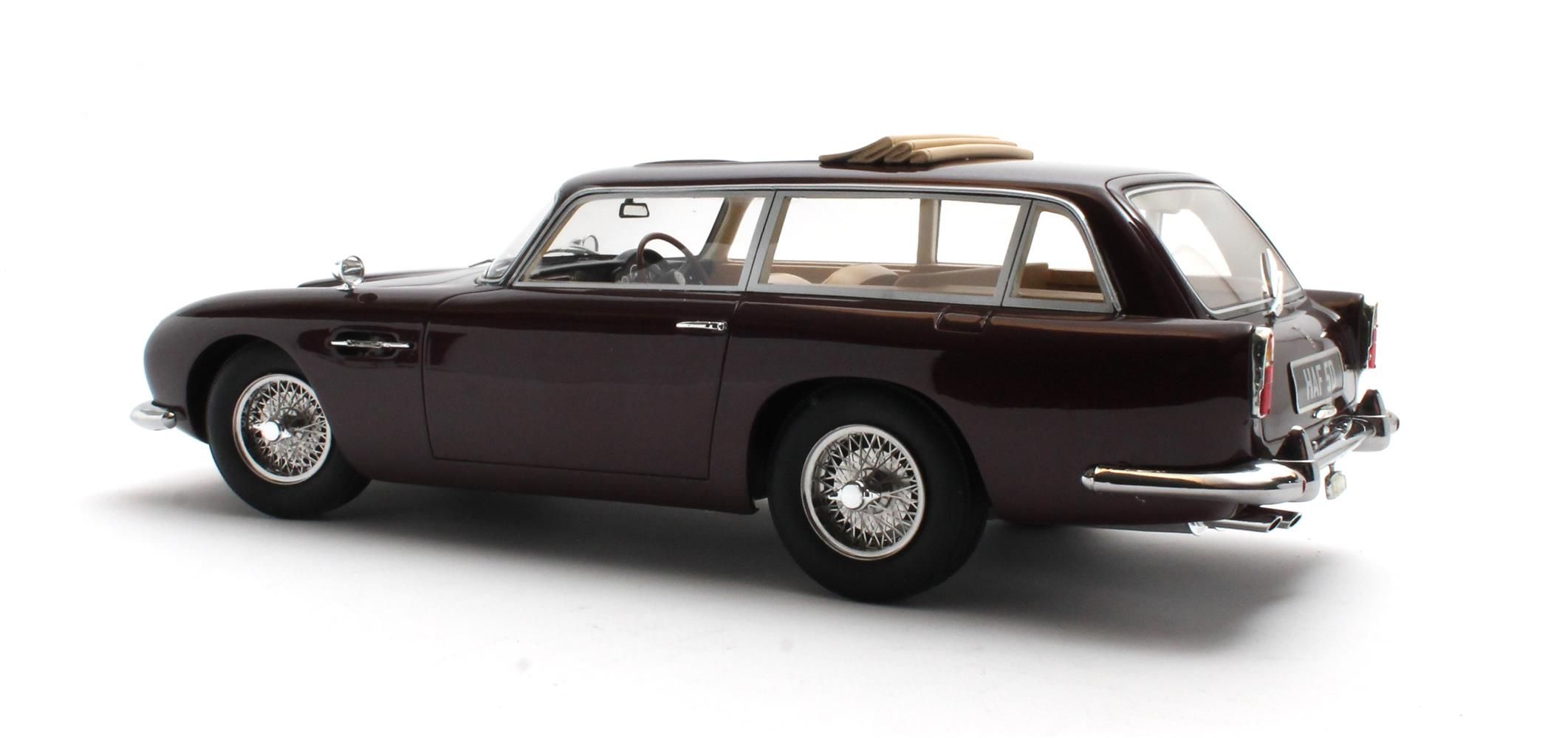 Aston Martin DB5 Shooting Brake by Harold Radford 1964 dark red metallic 1:18 Cult Scale Models