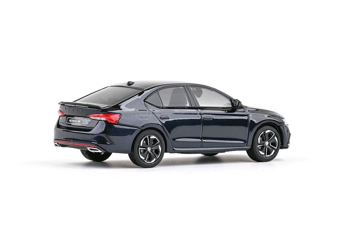 Škoda Octavia IV RS 2020 modrá plum metalíza 1:43 Abrex