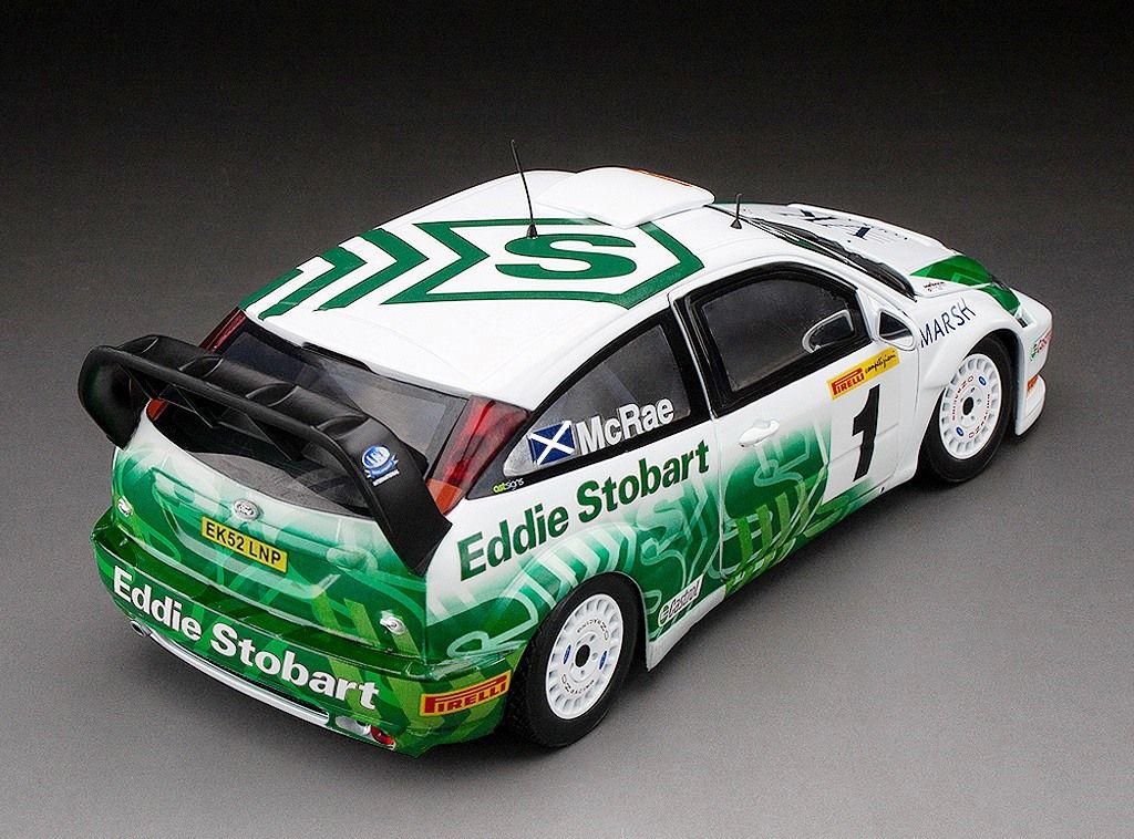 Ford Focus RS WRC03 #1 C.McRae Pirelli International Rally 2005 1:18 Sun Star