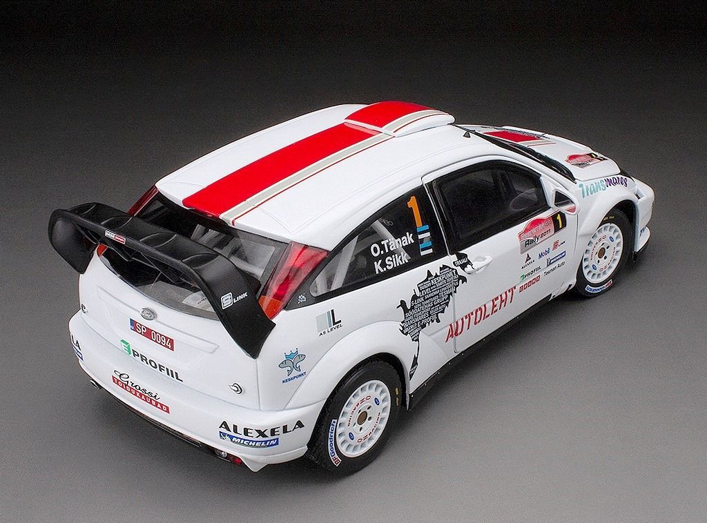 Ford Focus RS WRC03 #1 Tänak/Sikk MM Sport Saaremaa Rally 2011 1:18 Sun Star
