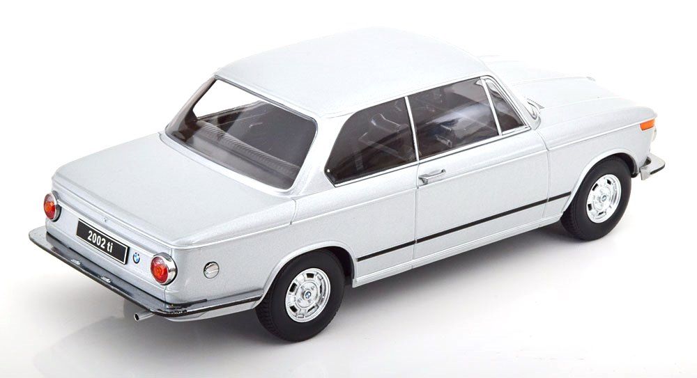 BMW 2002ti 1-Series 1971 silver 1:18 KK Scale