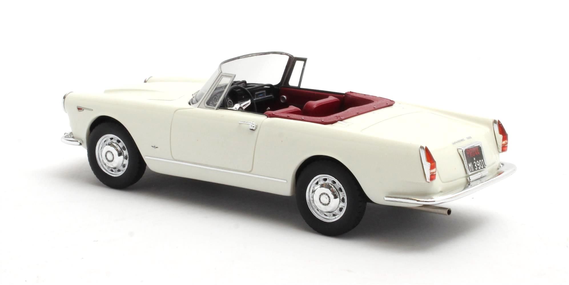 Alfa Romeo 2600 Spider Cabriolet Open 1962 white 1:43 Matrix Scale Models