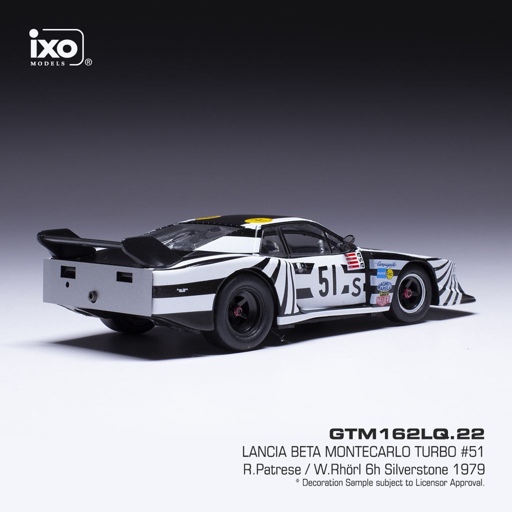 Lancia Beta MonteCarlo Turbo #51 Patrese/Röhrl 6H Silverstone 1979 1:43 Ixo Models