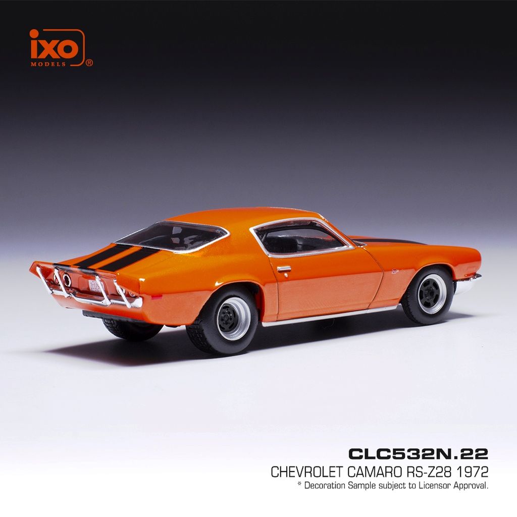 Chevrolet Camaro Z28 1972 orange 1:43 Ixo Models