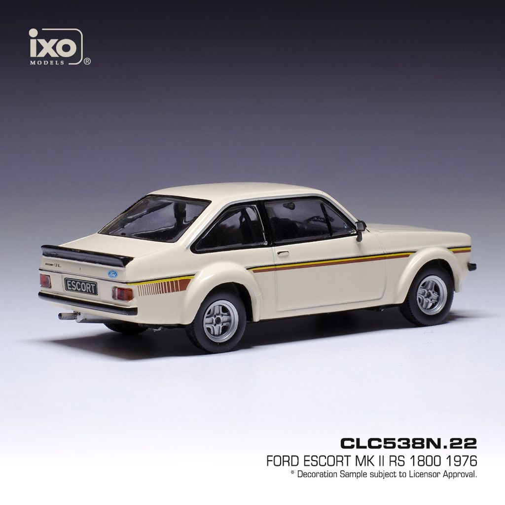 Ford Escort MK II RS 1800 1976 light beige 1:43 Ixo Models