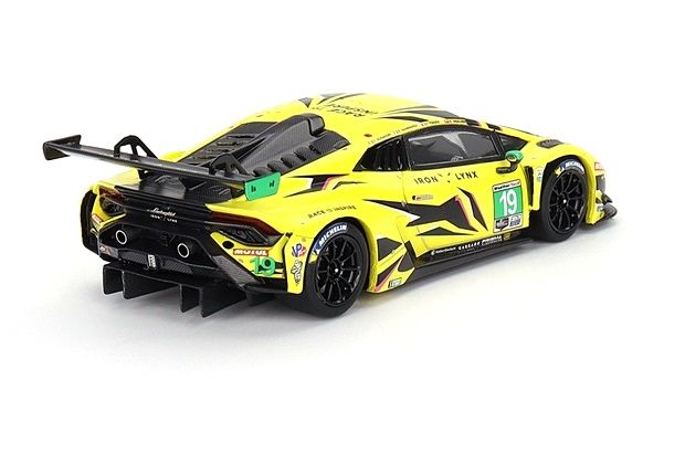 Lamborghini Huracán GT3 EVO2 #19 Giammaria/Ineichen/Perera/Schiavoni Iron Lynx IMSA 24H Daytona 2023 1:43 TSM Model