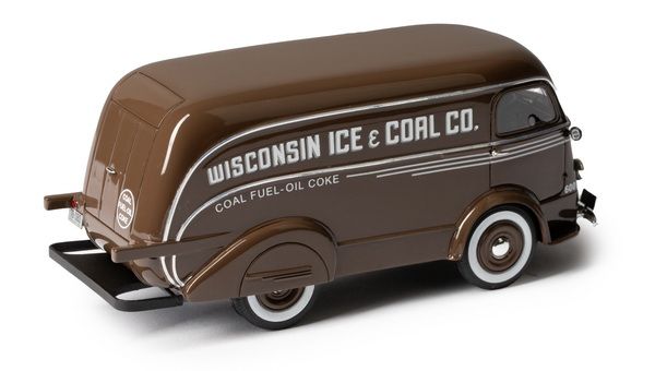 International D-300 N 600 Van Wisconsin ICE & COAL CO. 1938 Coal Fuel Oil Coke 1:43 Esval Models