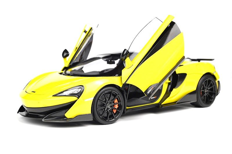 McLaren 600LT 2018 yellow 1:18 LCD Model