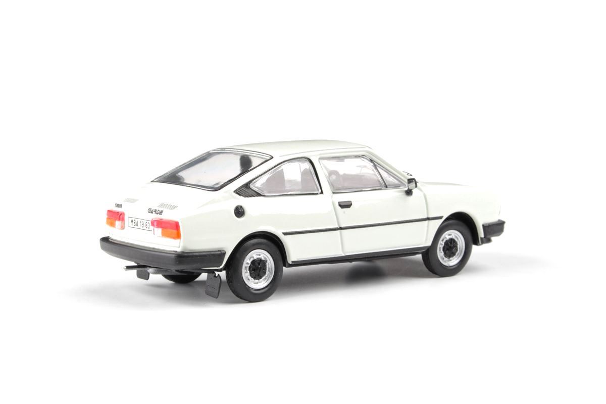 Škoda Garde 1982 bílá ledová 1:43 Abrex