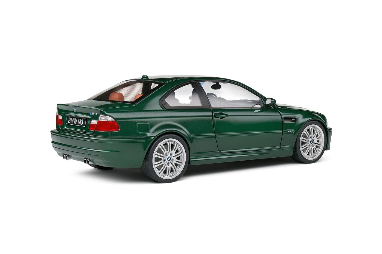 BMW 3-Series M3 E46 Coupe 2000 green 1:18 Solido