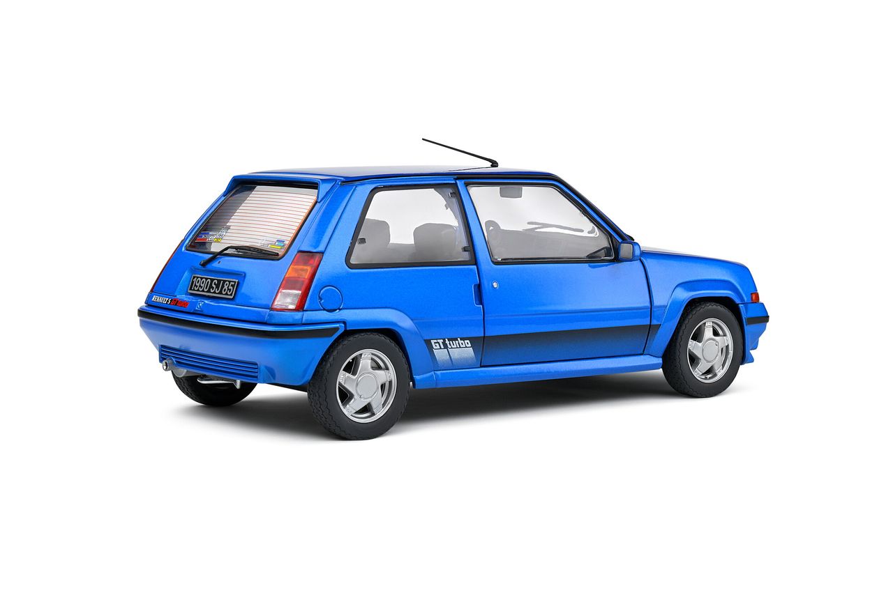 Renault R5 GT Turbo MKII 1989 blue 1:18 Solido