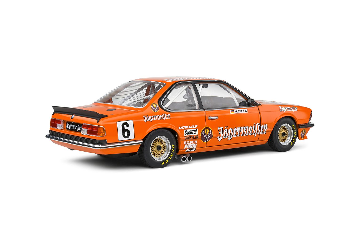 BMW 635 CSi E24 Jägermeister #6 H.J.Stuck European Touring Car Championship 1984 1:18 Solido