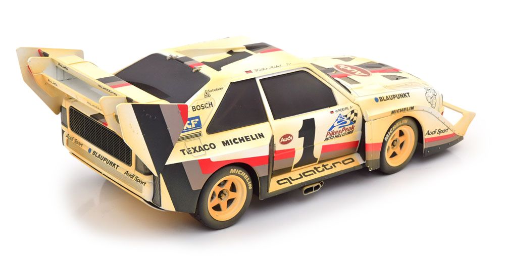 Audi Sport Quattro S1 #1 Walter Roehrl Winner Pike Peak 1987 1:18 CMR