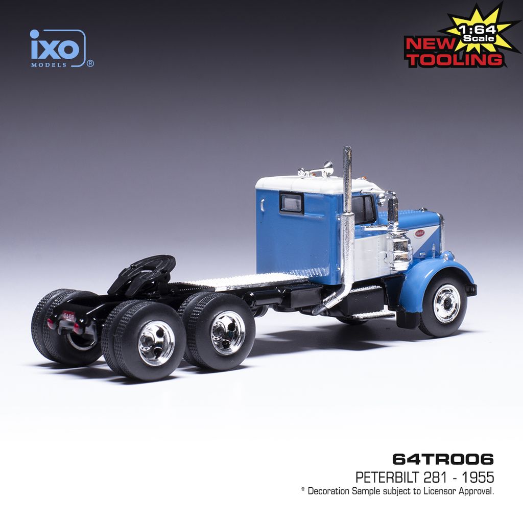 Peterbilt 281 1955 blue 1:64 Ixo Models