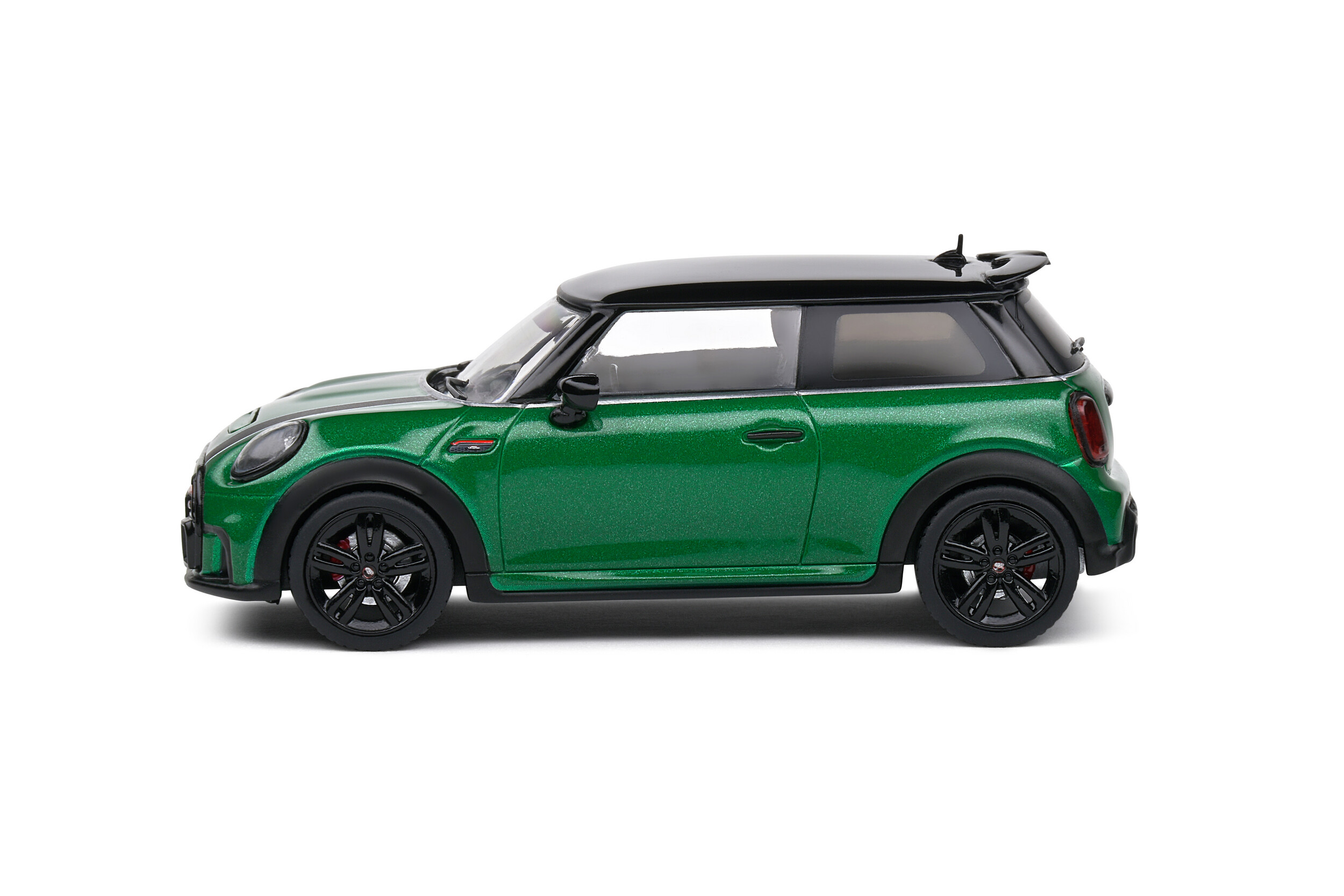Mini Cooper John Works 2023 green 1:43 Solido