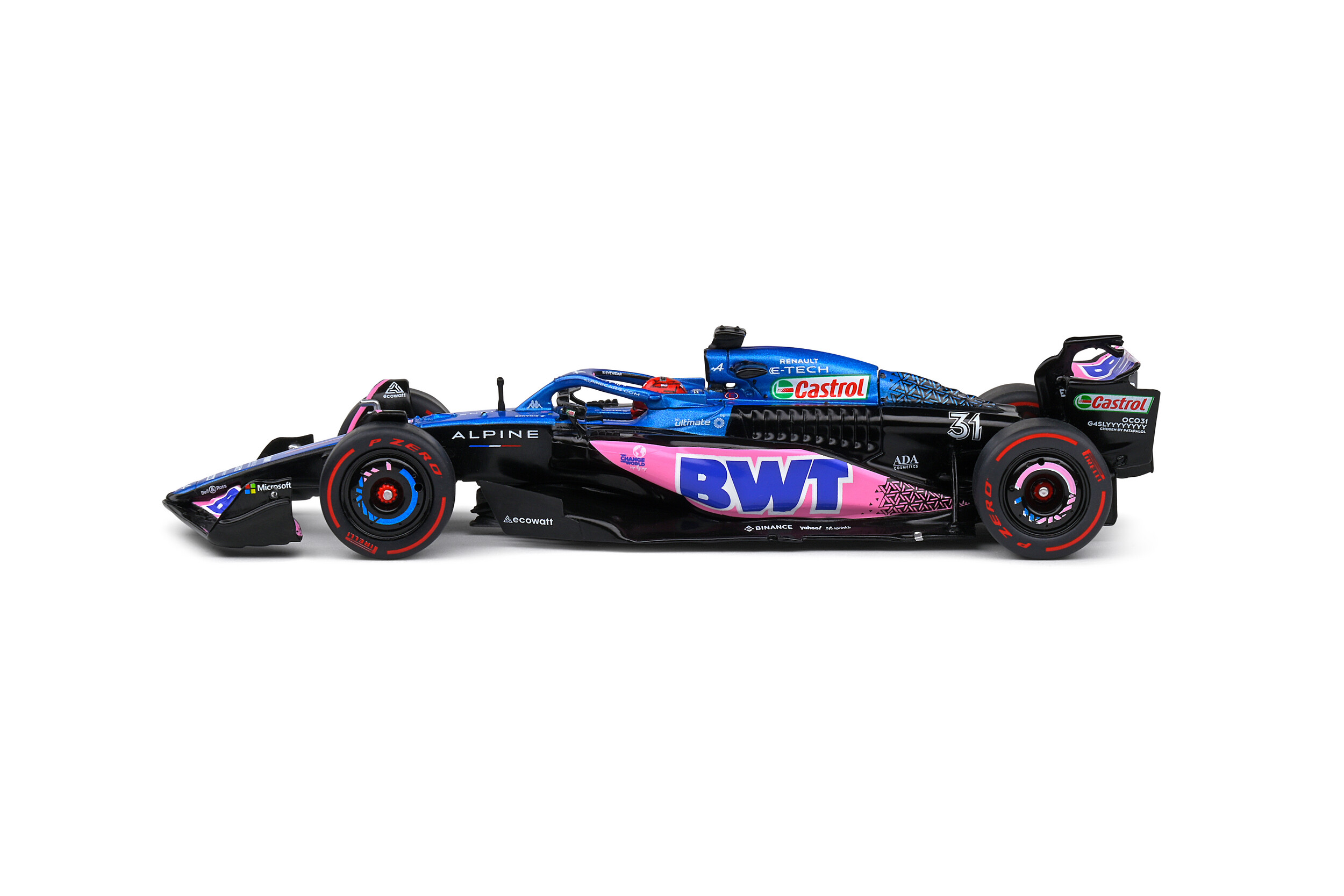 Renault F1 A523 Team BWT Alpine #31 E.Ocon 3rd Monaco GP 2023 1:43 Solido