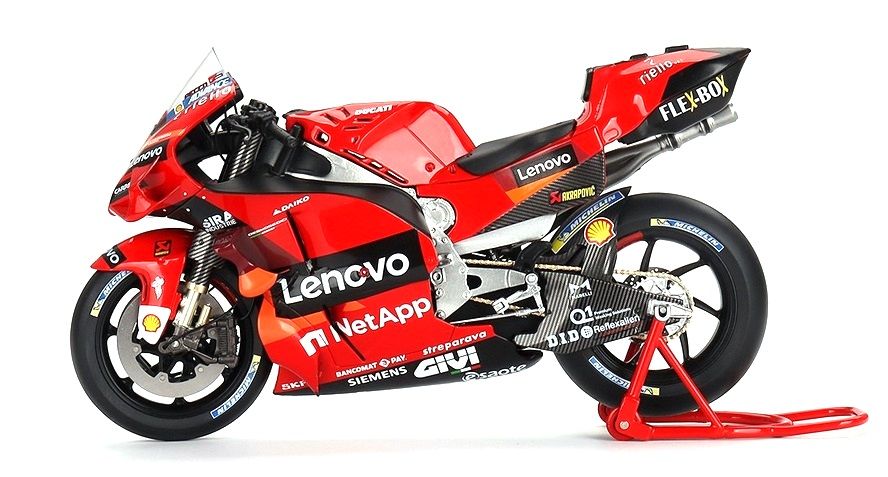 Ducati Desmosedici GP22 #63 Francesco Bagnaia 2022 1:12 TSM Model
