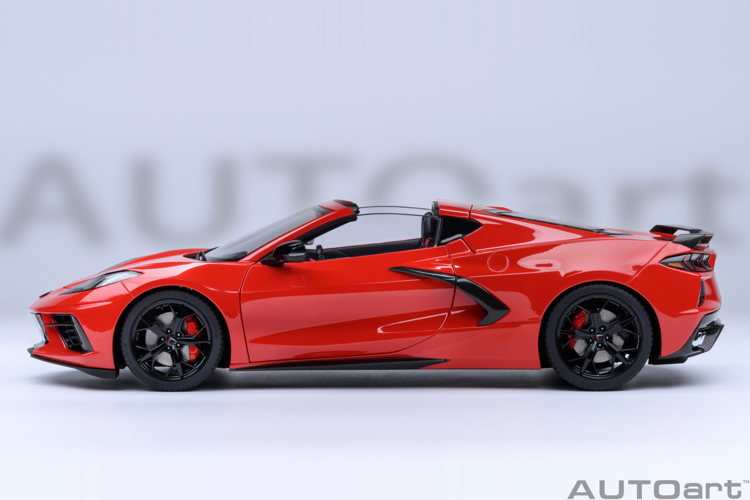 Chevrolet Corvette C8 Stingray Z51 2020 torch red 1:18 AUTOart