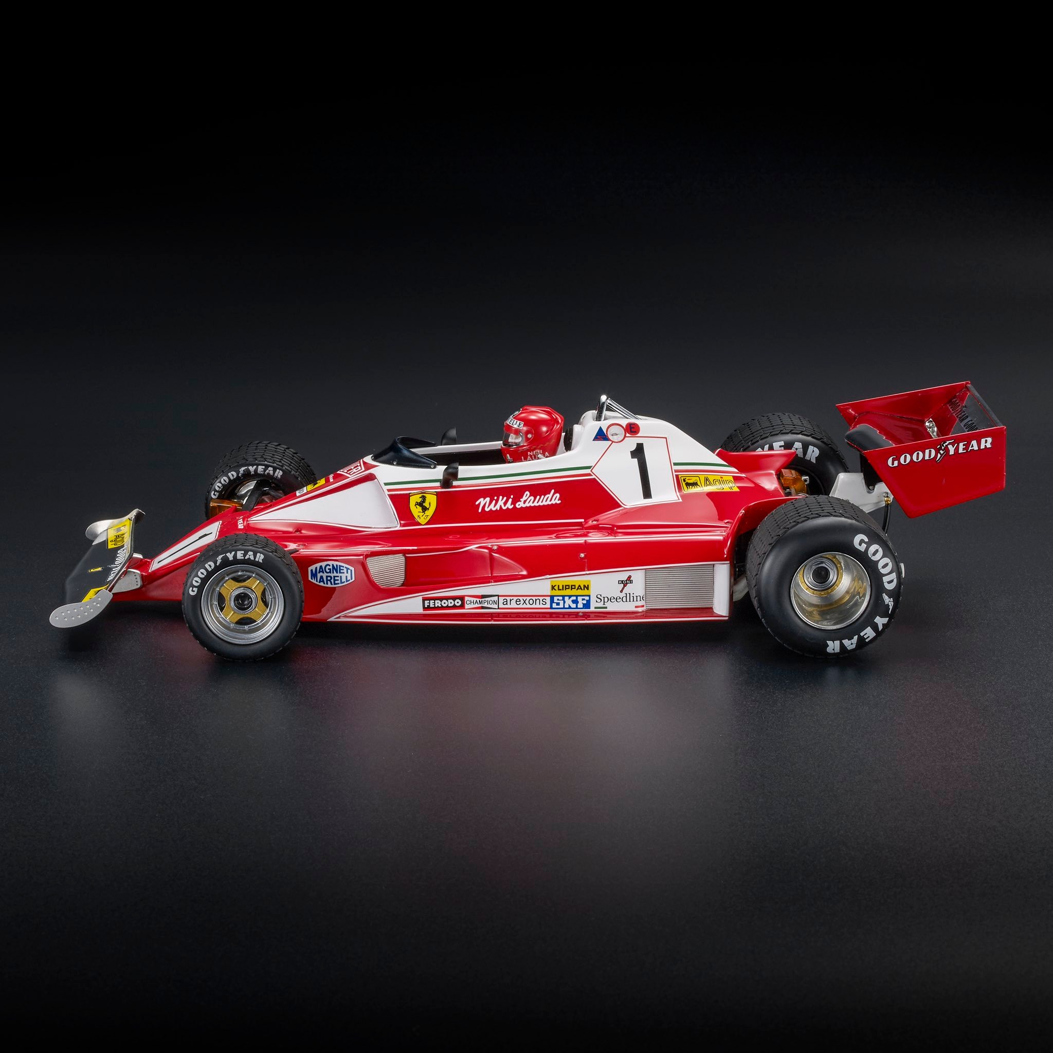 Ferrari 312T2 #1 N.Lauda Japanese GP Fuji 1976 with Driver Figure 1:18 GP Replicas