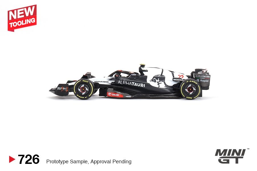 AlphaTauri AT04 #22 Yuki Tsunoda Australian GP 2023 1:64 Mini GT