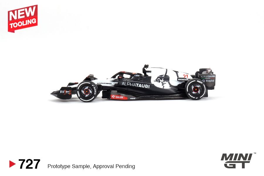 AlphaTauri AT04 #21 Nyck de Vries Australian GP 2023 1:64 Mini GT