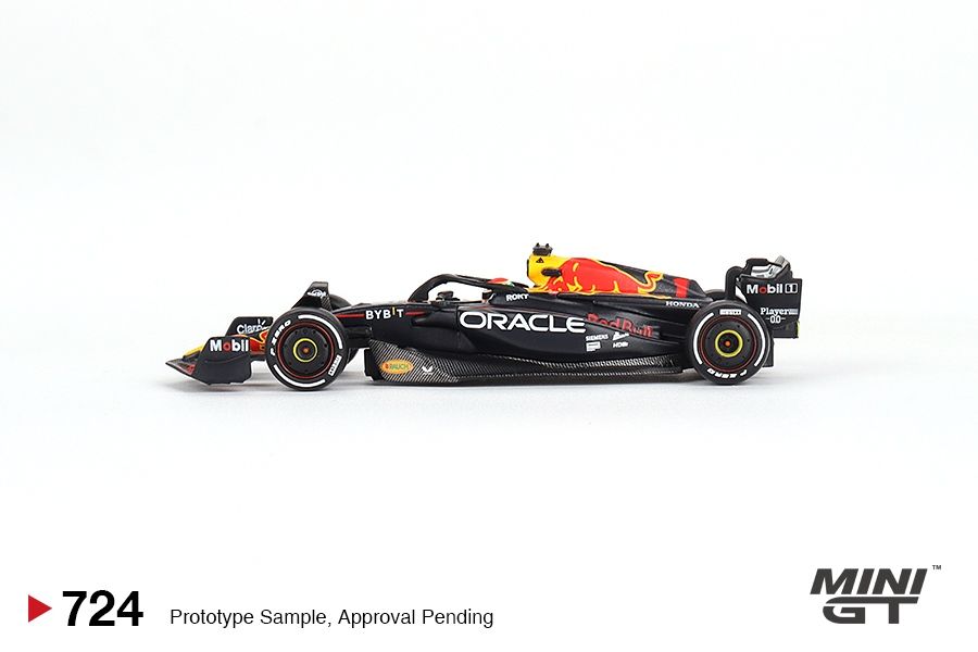 Oracle Red Bull Racing RB19 #1 Max Verstappen Winner Bahrain GP 2023 1:64 Mini GT