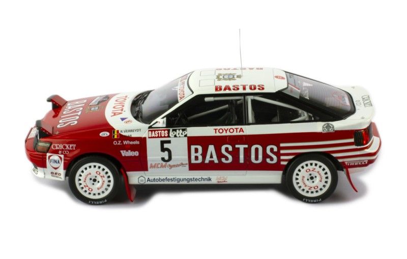 Toyota Celica GT-Four ST165 #5 Verreydt/Biar Rally WM Haspengauw Rally 1990 1:18 Ixo Models