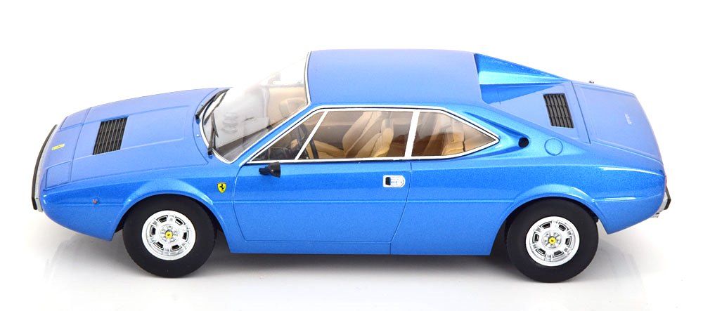 Ferrari 208 GT4 1975 light blue metallic 1:18 KK Scale