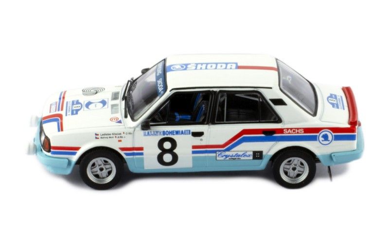 Škoda 130 L #8 L.Křeček/B.Motl Rallye Bohemia 1988 1:43 Ixo Models