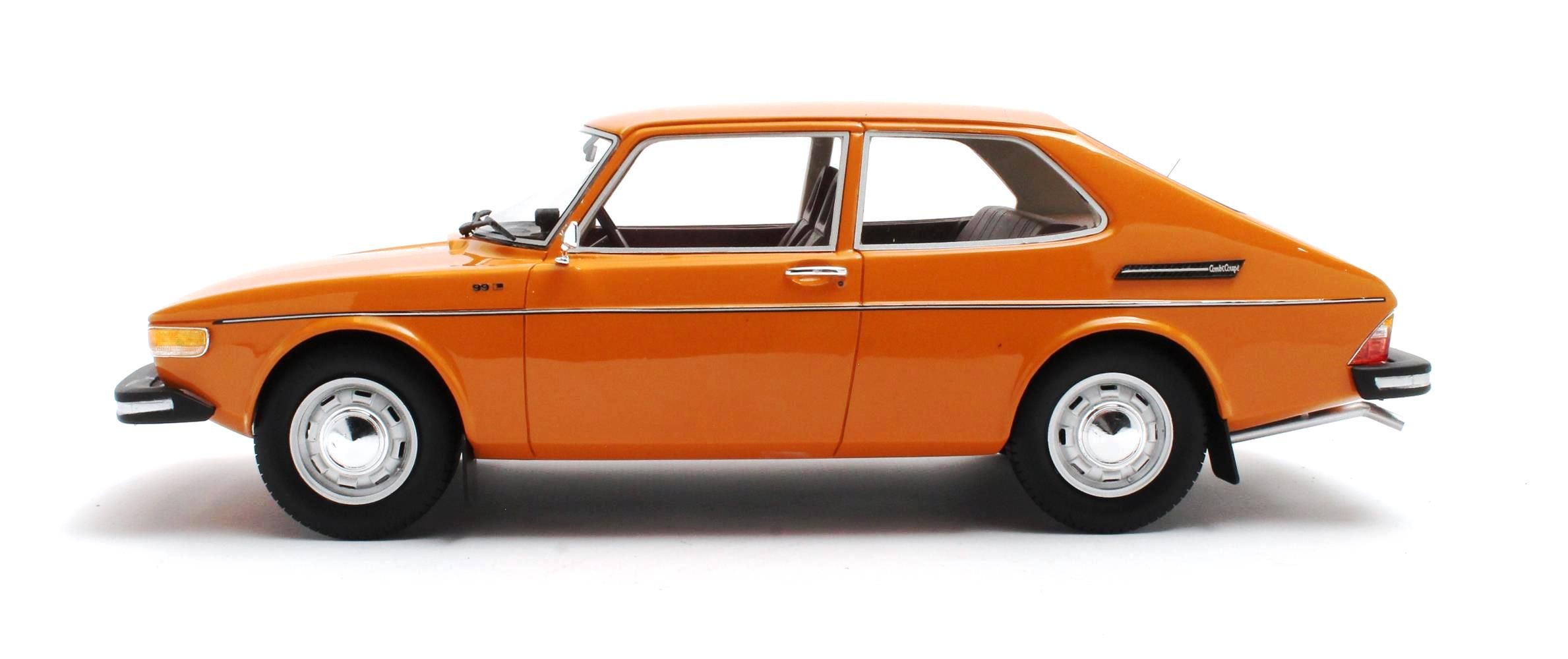 Saab 99 Combi 1975 indian yellow 1:18 Cult Scale Models