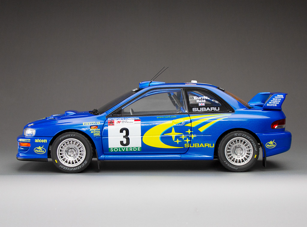 Subaru Impreza WRC S6 #3 Burns/Reid Winner Rally Portugal 2000 1:18 Sun Star