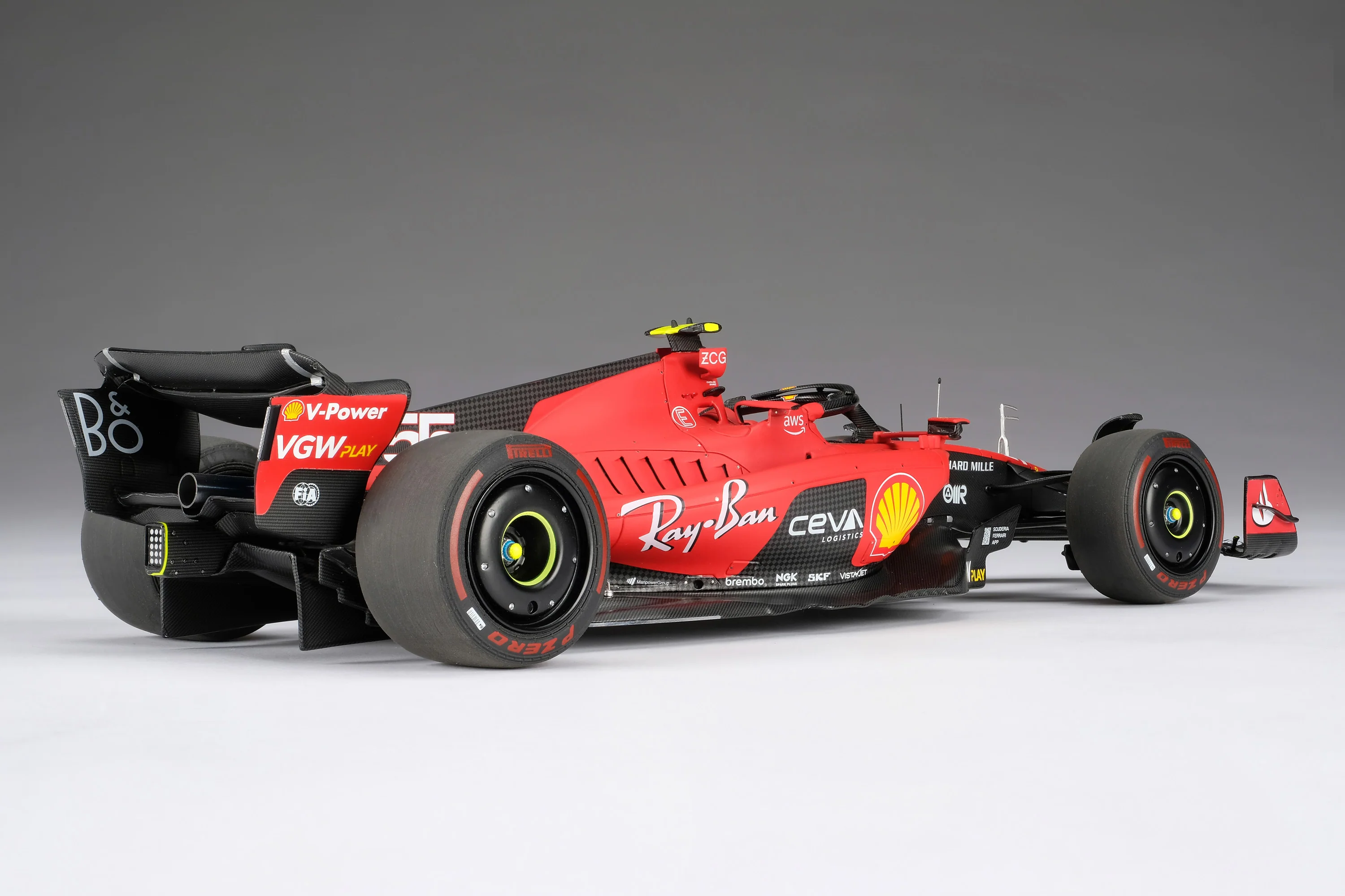 Ferrari F1 SF 23 #55 Carlos Sainz Season 2023 1:18 Amalgam