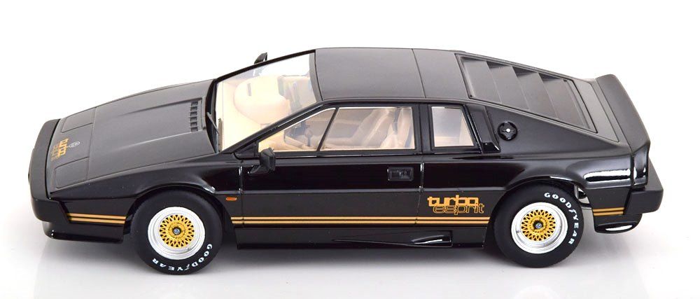 Lotus Esprit Turbo 1981 black/gold 1:18 KK Scale