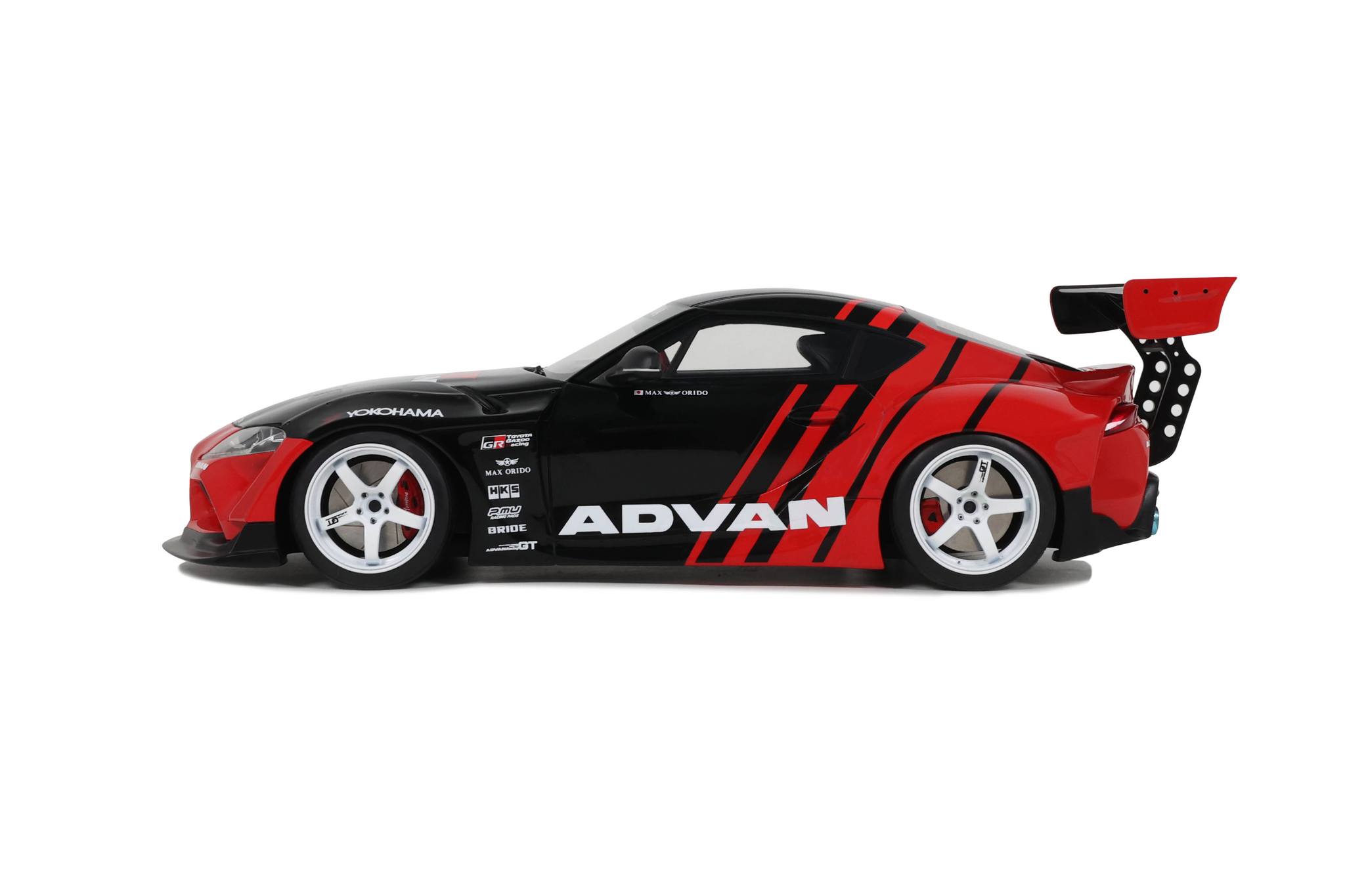 Toyota Supra GT by Advan 2020 black 1:18 GT Spirit