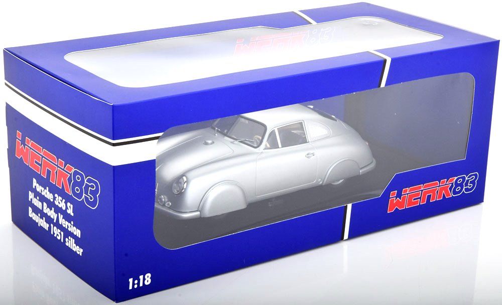 Porsche 356 SL Coupe Plain Body Version 1951 1:18 Werk83