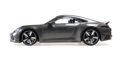 Porsche 911 992 Sport Classic 2022 grey metallic 1:18 Minichamps 