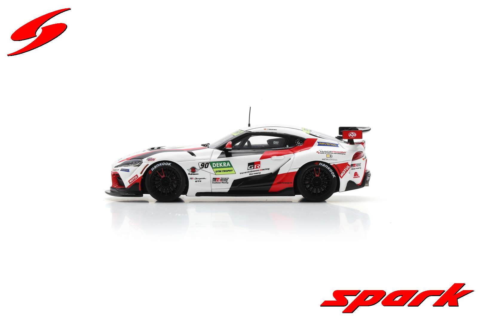 Toyota GR Supra GT4 #90 T.Heinemann Toyota Gazoo Racing Europe Champion DTM Trophy 2022 1:43 Spark