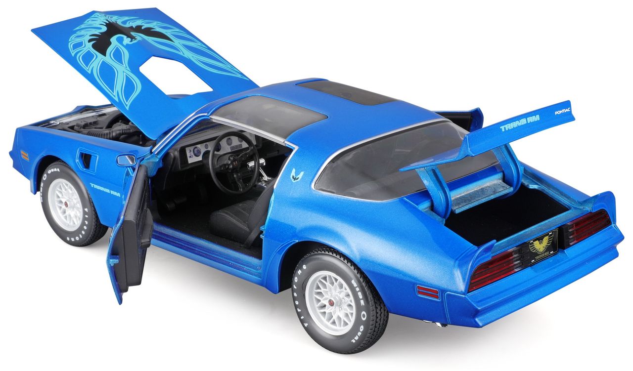 Pontiac Firebird Trans Am 1978 blue 1:18 Maisto
